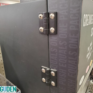 Guden plastic hinges