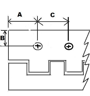 Guden hole dimensioning