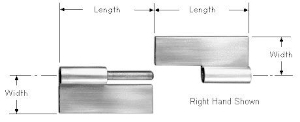 Guden Slip Joint hinges