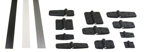 Guden plastic hinges