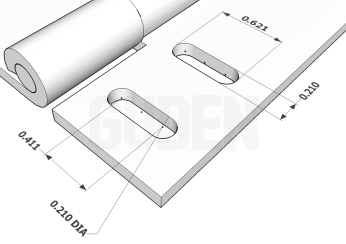 Two ways to dimension slot size