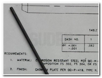 Solid film lubricant pin