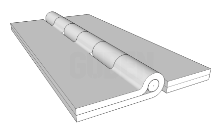 Double Wrap hinge