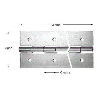 Guden Photo of FB05050404-72 Prefinished Brass Steel Hinge