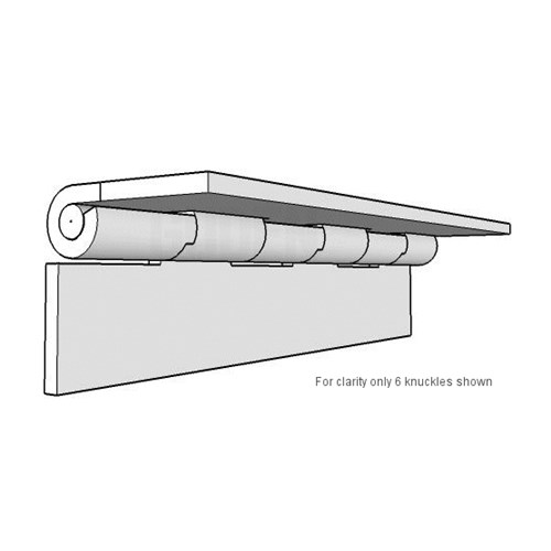 Guden Photo of SH04040204-OUT Steel Continuous Stop Hinge