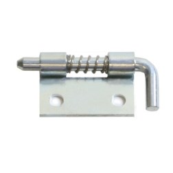 Guden Photo of H9292LH-02 Plain Steel Latch Hinge