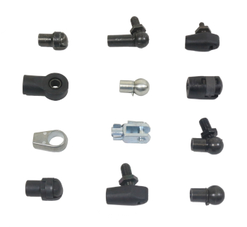Gas Spring and Damper Connectors